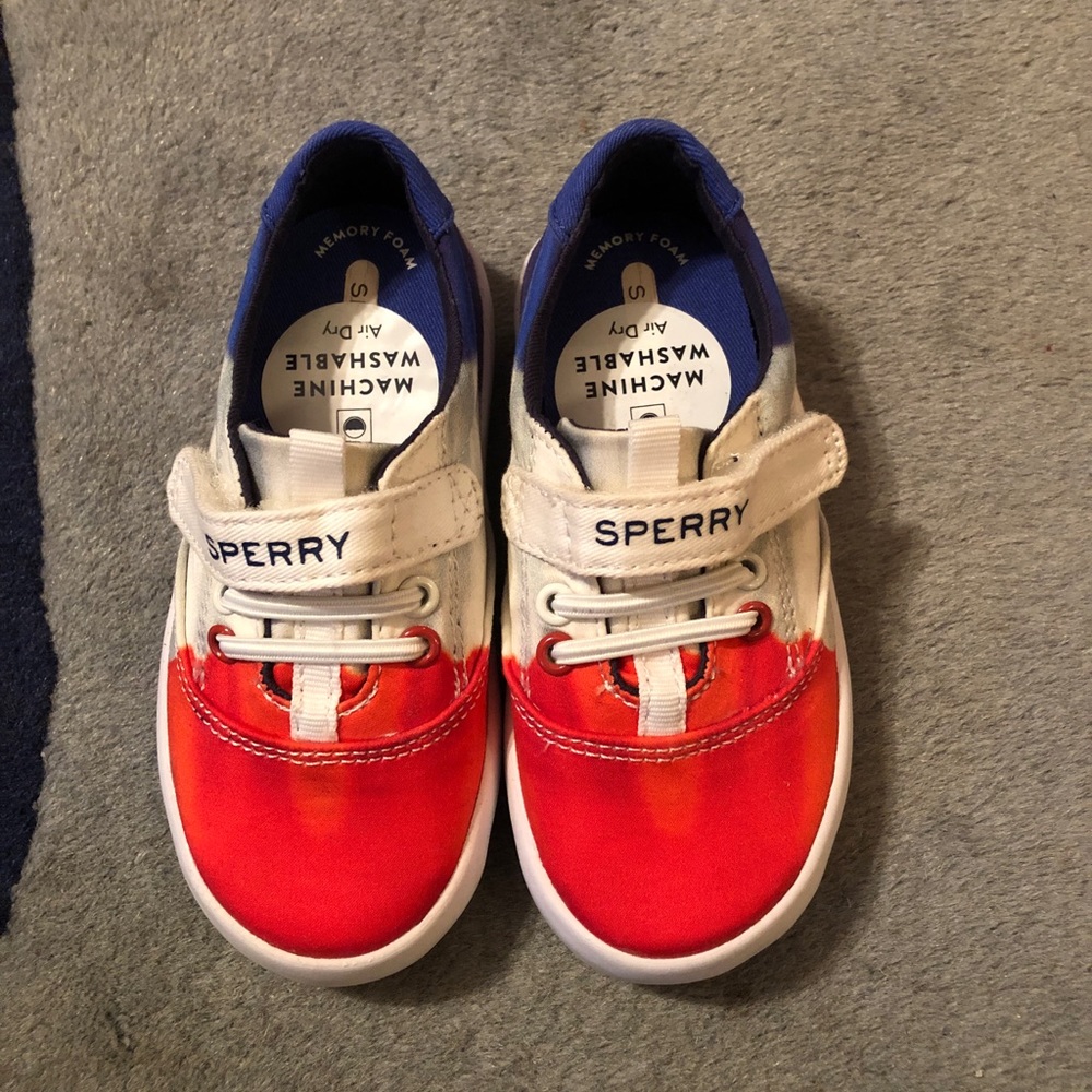 NWOT Toddler Boy Sperry Boat Shoes
